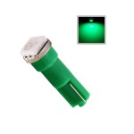 Led bulb 1 smd 5050 socket T5, green color, for dashboard and center console
